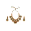 52848176155 d6af6ce0b0 o d 1000x1000 1 Women's Goddess Glamour Gold Plated Temple Necklace and Jhumka Set (Green, Free Size)