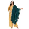 53510559880 d039012049 o d 1000x1000 1 Women's Velvet Gotta Patti Dupatta (Dark Green, Length: 2.25 to 2.50 Mtr)