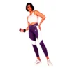 53553457914 54b5e1d869 o d 1000x1000 1 Women's Polyster Solid Sport Leggings (Purple)
