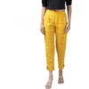 53590617696 0c96868fb0 o d 1000x1000 1 Women's Casual Checked Rayon Trouser Pant (Yellow)