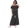 53590822103 e1e555d569 o d 1000x1000 1 Women's Casual shoulder sleeve Geomatrical Printed Cotton Dress (Black)