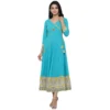 53590822158 1bf3d76ba9 o d 1000x1000 1 Women's Casual 3/4 th Sleeve Embroidery Cotton Blend Kurti (Torque Green)