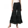 53590935309 f70ff697f0 o d 1000x1000 1 Women's Casual Solid Rayon Sharara (Black)