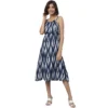 53590935399 3bd15fe044 o d 1000x1000 1 Women's Casual Sleeveless Ikat Print Rayon Dress (Blue)