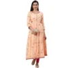 53591061900 1c572b3c2a o d 1000x1000 1 Women's Casual 3/4 th Sleeve Floral Printed Rayon Kurti (Peach)