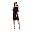 53610378684 76db589e19 o d 1000x1000 1 Women's Cotton Blend Solid Sleeveless Dress (Black)