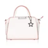 53743907167 0cd660081e o d 1000x1000 1 Women's Faux Leather Metal Beads Handbag (White)