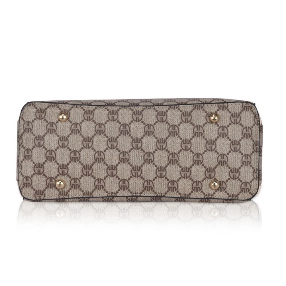 Women's Faux Leather Printed Handbag (Hilver) - Image 5