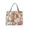 53745151724 d36c813ae1 o d 1000x1000 1 Women's Faux Leather Printed Handheld Bag (White Orang)