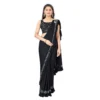 53817975807 de4b118c10 o d 1000x1000 1 Women's Lycra Solid Saree With Unstitched Blouse (Black, 5.5 Mtr)