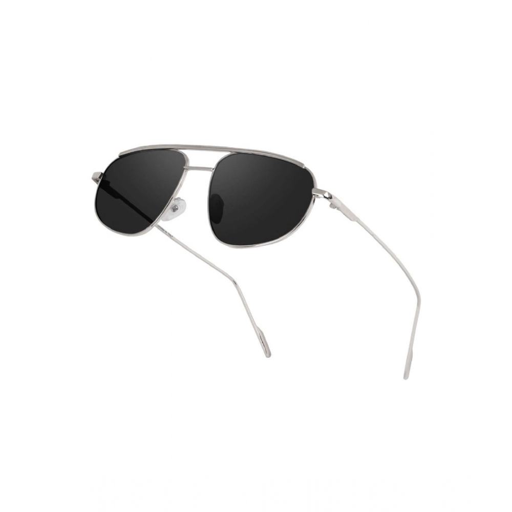 Classic Unisex UV400 Protection Sunglasses (Silver) - Image 2