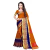 53926088431 555a36253f o d 1000x1000 1 Women's Jacquard Woven Saree With Unstitched Blouse 5.5Mtr (Multicolor)