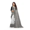 54019153917 f0ddec65b2 o d 1000x1000 1 Women's Silk With Mirror Lace Solid Saree With Unstitched Blouse (Grey, 5-5 Mtrs)