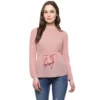 54040647742 23f0a98848 o d 1000x1000 1 Women's Polyester Solid Long Sleeves Regular Top (Pink)