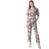 54040647982 8844673b3d o d 1000x1000 1 Women's Polyester Floral Half Sleeve Jumpsuit (Pink)