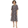 54040648152 c4e710bd1c o d 1000x1000 1 Women's Polyester Chain Print Cap Sleeve Calf-length Dress (Multicolor)