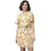 54040648287 997afde2bd o d 1000x1000 1 Women's Polyester Printed Flutter Above Knee Dress (Orange - Yellow)