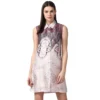 54041513881 8b33a9bc37 o d 1000x1000 1 Women's Polyester Printed Sleeveless Above Knee Dress (Orange)