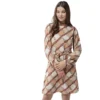 54041763893 170c819a64 o d 1000x1000 1 Women's Polyester Checkered Long Sleeves Above Knee Dress (Off White - Brown)