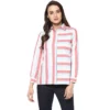 54041835499 877b658082 o d 1000x1000 1 Women's Cotton Striped Roll Up Sleeve Regular Top (Red)
