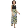 54041835954 d36af9d597 o d 1000x1000 1 Women's Rayon Floral Sleeveless Calf-length Dress (Multicolor)