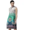54041959785 cd74f6de31 o d 1000x1000 1 Women's Polyester Printed Sleeveless Above Knee Dress (Multicolor)