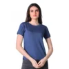 54089883266 6e29710ccf o d 1000x1000 1 Women's Cotton Blended Solid Round Neck Half Sleeve T-Shirt (Blue)