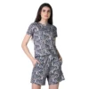 54089884131 b2627007b9 o d 1000x1000 1 Women's Cotton Blended Printed Round Neck Half Sleeve Top - Shorts Set (Multicolor)