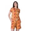 54090217544 c601e287b8 o d 1000x1000 1 Women's Cotton Blended Printed Round Neck Half Sleeve Top - Shorts Set (Yellow)