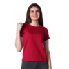 54090337210 d818e81a77 o d 1000x1000 1 Women's Cotton Blended Solid Round Neck Half Sleeve T-Shirt (Maroon)