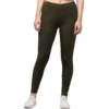 54157332969 29057b4c23 o d 1000x1000 1 Women's Polyester Solid Ankle Length High-Rise Tights (Olive)