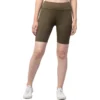 54157333659 b19f77ac43 o d 1000x1000 1 Women's Polyester Solid Above Knee High-Rise Shorts (Olive)