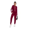 54162099377 80ed70af05 o d 1000x1000 1 Women's Knitting stretchable Solid Hooded Neck Full Sleeve Track Suit (Maroon)