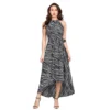 54162967901 4ecb4a85bd o d 1000x1000 1 Women's Polyester Zebra Pattern Halter Neck Sleeveless Dress (Navy Blue)