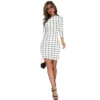 54165703118 ab8cbf64b9 o d 1000x1000 1 Women's Polyester Solid High Neck Full Sleeve Dress (White)