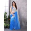 54458480287 58c7a49535 o d 1000x1000 1 Women's Small Lace Georgette Solid Ready-to-Wear Saree With Unstitched Blouse 5.5 Mtr (Grey-Blue)