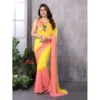 54459510209 4dc94db41b o d 1000x1000 1 Women's Small Lace Georgette Solid Ready-to-Wear Saree With Unstitched Blouse 5.5 Mtr (Pink-Yellow)