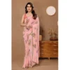 54459510269 0882d18a73 o d 1000x1000 1 Women's Small Lace Georgette Printed Ready-to-Wear Saree With Unstitched Blouse 5.5 Mtr (Peach)