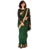 54465973949 b5ce6e41d7 o d 1000x1000 1 Women's Silk Printed Saree With Unstitched Blouse 5.5Mtr (Dark Green)