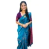 54466036143 47d3a6bab1 o d 1000x1000 1 Women's Silk Printed Saree With Unstitched Blouse 5.5Mtr (Rama)