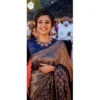 54466036523 c0cbf9c04e o d 1000x1000 1 Women's Silk Printed Saree With Unstitched Blouse 5.5Mtr (Blue)