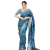54466127530 209b61f25d o d 1000x1000 1 Women's Silk Printed Saree With Unstitched Blouse 5.5Mtr (Teal Blue)