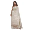 54466128470 31de748cd0 o d 1000x1000 1 Women's Cotton Printed Saree With Unstitched Blouse 5.5Mtr (Cream)