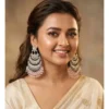 65801 1000x1000 1 Women's Zinc Alloy Gold Plated Chandbali Earrings (Multicolor)