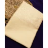 BSB233 SASYYYH 4037 GOLD Main 1000x1000 1 Women's Litchi silk Printed Saree With Unstitched Blouse (Gold)