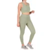 BSB259 TYYYGT Psta Main 1000x1000 1 Women's Polyester Solid Ankle length High Waisted Tights (Sea Green)
