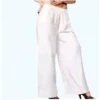 BSB261 WB1001 Main 1000x1000 1 Women's Casual Rayon Solid Ankle Length Palazzo (White, Free Size)