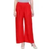 BSB261 WB1005 Main 1000x1000 1 Women's Casual Rayon Solid Ankle Length Palazzo (Red, Free Size)