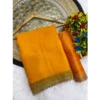 PID 62418 Generic Women s Georgette Stone Work Saree With Unstitched Blouse 5 5 Mtr Yellow 2 1000x1000 1 Women's Georgette Stone Work Saree With Unstitched Blouse 5.5Mtr (Yellow)