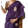 PID 62443 Generic Women s Linen Printed Saree With Unstitched Blouse 5 5 Mtr Purple 1 1000x1000 1 Women's Linen Printed Saree With Unstitched Blouse 5.5Mtr (Purple)